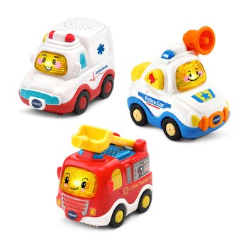 VTech® Go! Go! Smart Wheels® Construction Vehicle Pack Toy Vehicles